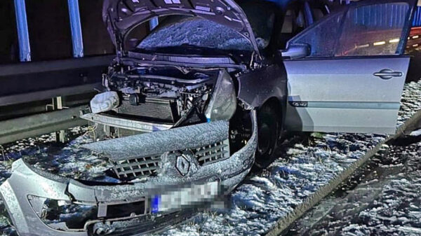 Marsell Bendig měl nehodu na dálnici. Foto: IG