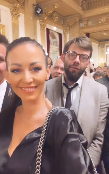 Mirek Dopita, Agáta Hanychová a bratr Cyril Navrátil.