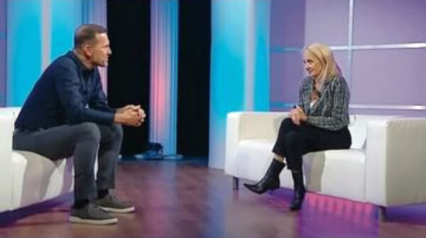Jaromír Soukup a Veronika Žilková loni na Barrandově. Zdroj: IG