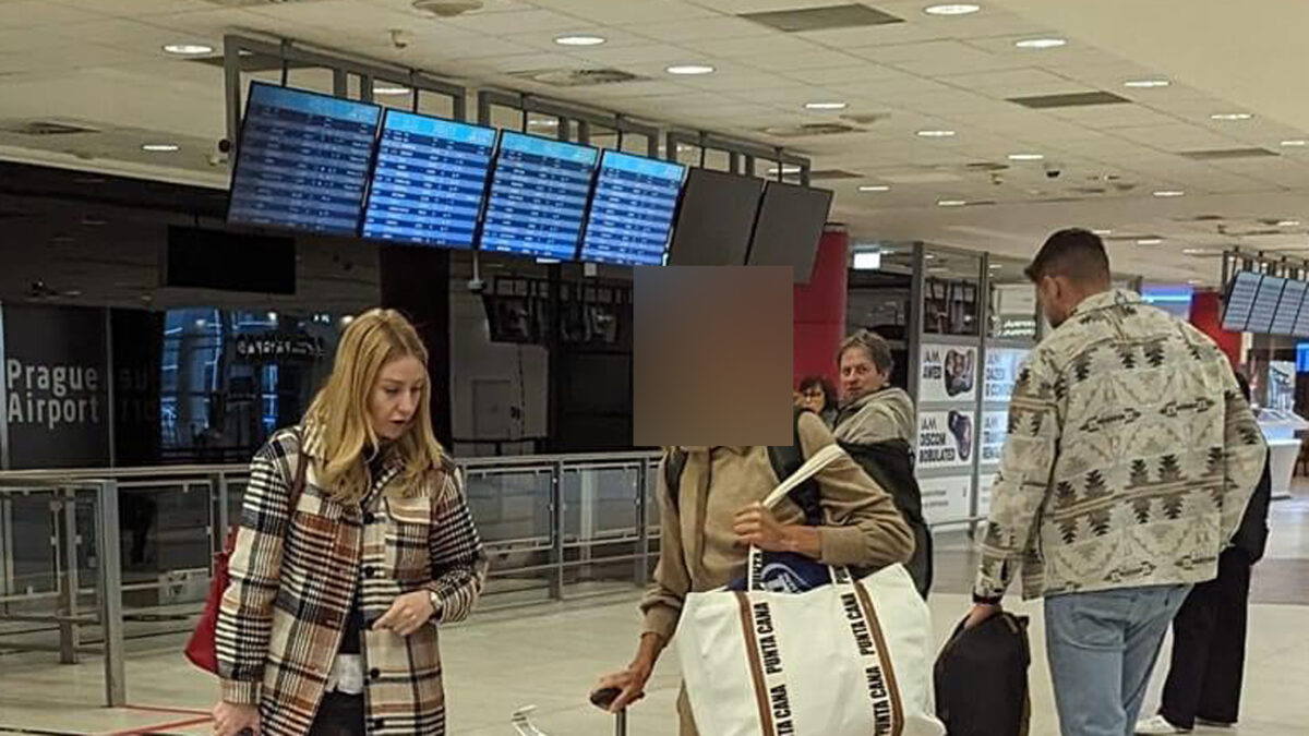 Herečka Ivana Jirešová na letišti po návratu ze Survivor 2024. Zdroj: TV Fans