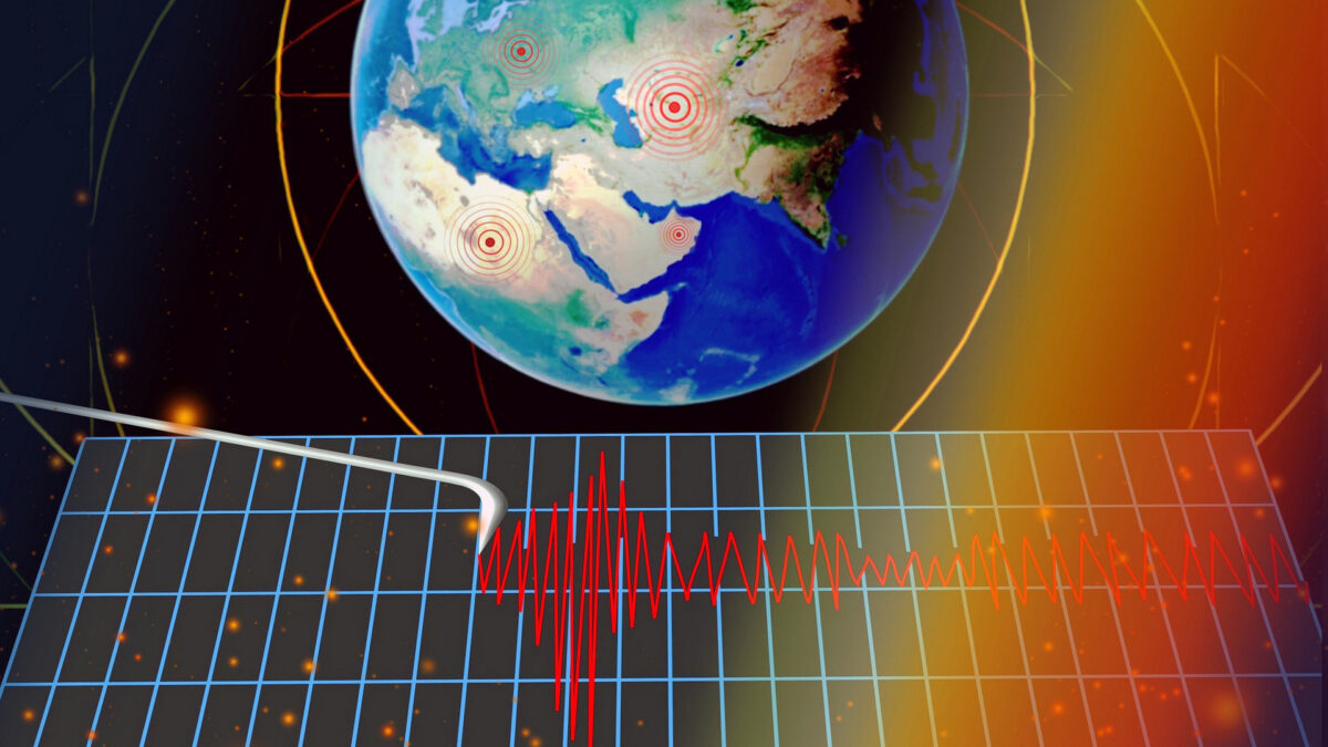 Měření zemětřesení. Foto: Pixabay