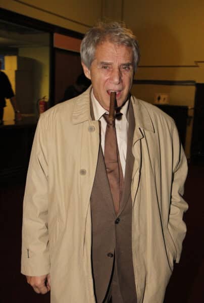 Josef Laufer na snímku z roku 2011 se svým milovaným doutníkem. Foto: Nextfoto