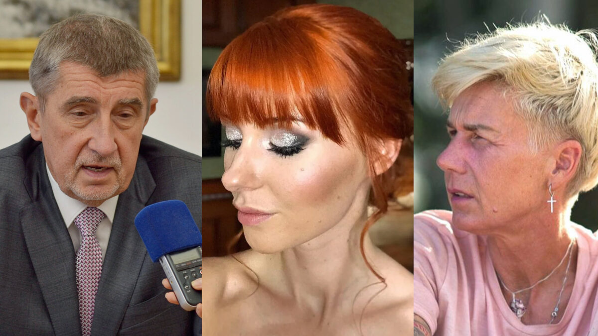 Andrej Babiš, Aneta Zicklerová a Jana Zicklerová.
