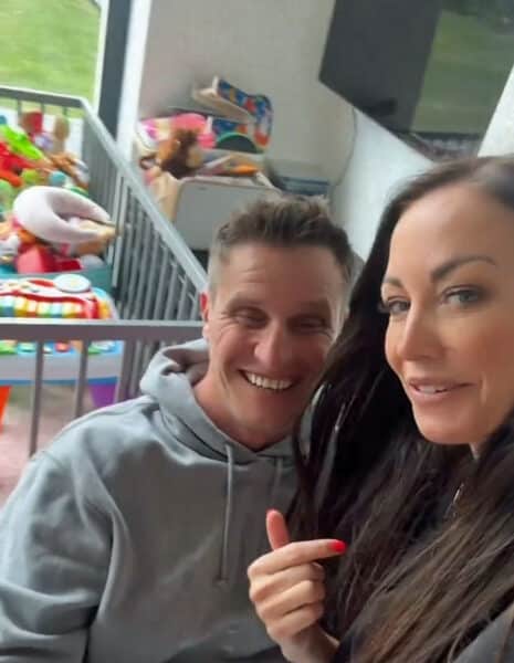 Miroslav Dopita a Agáta Hanychová v neděli rozebírali slova o rozvodu. Zdro: IG