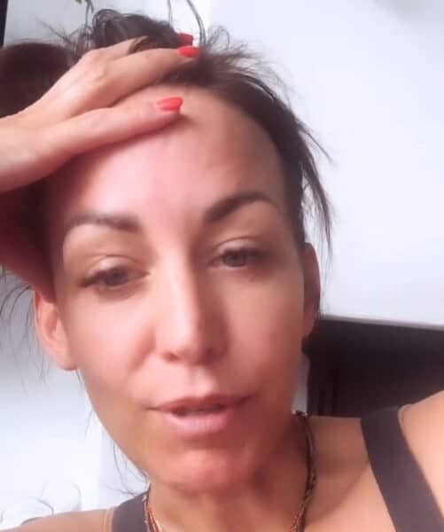 Rozzuřená Agáta Hanychová si postěžovala na Jaromíra Soukupa. Zdroj: IG