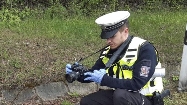 Policie vyšetřuje tragickou nehodu u obce Střílky na Kroměřížsku. Foto: PČR