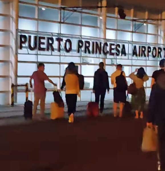 Přistání na letišti v oblasti Puerto Princesa. Foto: T. Pergnerová