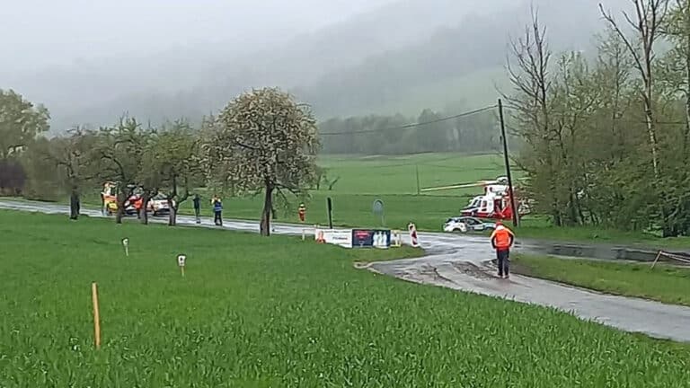 Tragická nehoda na Rallye Šumava. Foto: FB / Jarda Trix