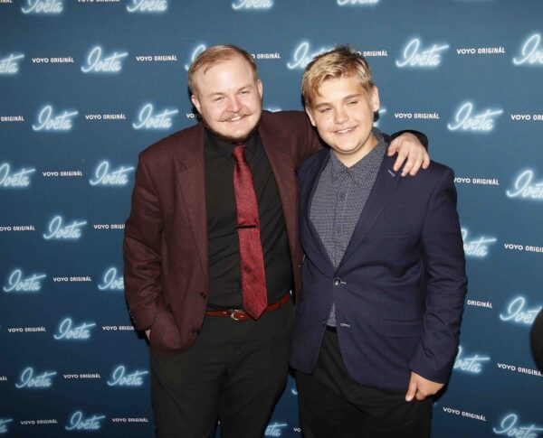 Artur Štaidl a jeho seriálový dvojník Karel Šimek. Foto: Nextfoto