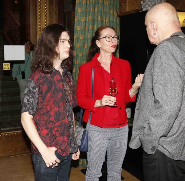 Syna Karla Šípa Jan Šíp a manželka Ivana Šípová na premiéře filmu Svatá. Foto: Nextfoto