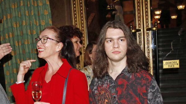 Syna Karla Šípa Jan Šíp a manželka Ivana Šípová na premiéře filmu Svatá. Foto: Nextfoto
