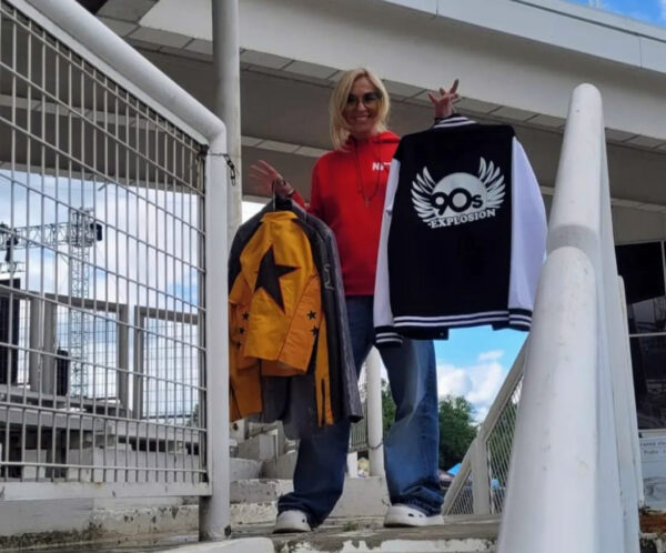 Tereza Pergnerová moderuje 90s Explosion festival. Foto: IG