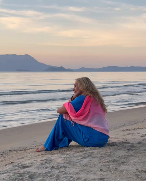 Tereza Pergnerová při natáčení nové reality show TV Prima na Filipínách. Foto: IG