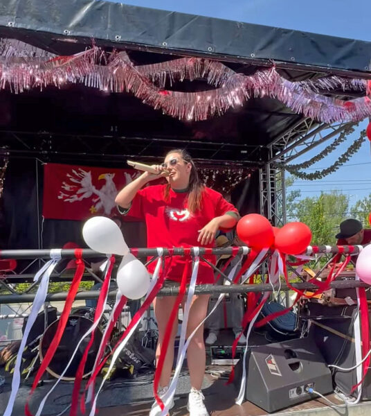 Ewa Farna na Ostravském Majálesu 2024. Zdroj: IG