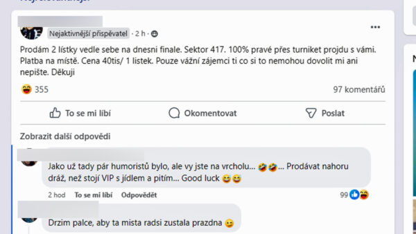 Nabídka vstupenek na mistrovství světa v hokeji.