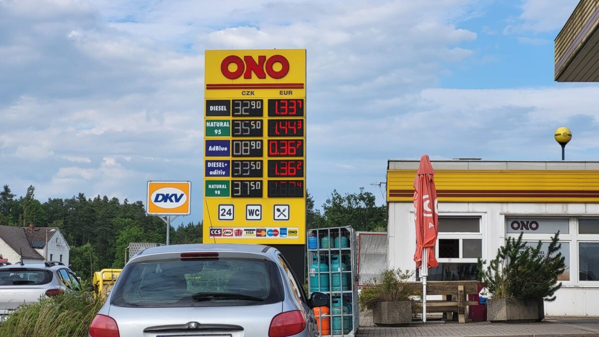 Benzín na Tank ONO opět zlevňoval. Foto: ČRzprávy