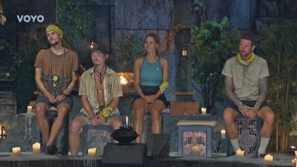 Finálová čtyřka soutěžících Survivor 2024. Zdroj: Voyo