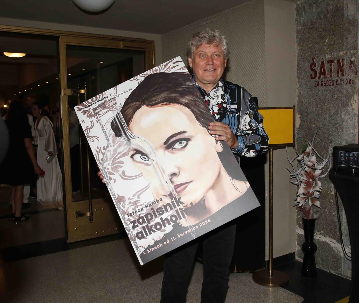 Miroslav Hanuš na premiéře filmu Zápisník alkoholičky. Foto: Nextfoto