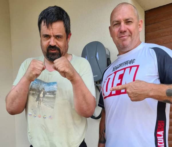 Pavel Novotný se připravuje na Clash of the Stars. Foto: IG/Pavel Novotný