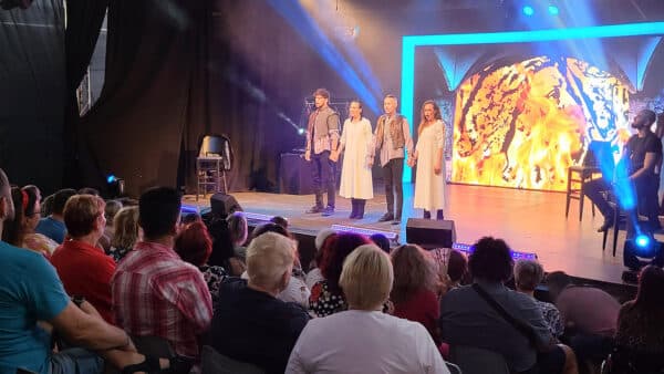 Velký muzikálový večer divadla Kalich pod Žižkovskou věží. Foto: ČRzprávy