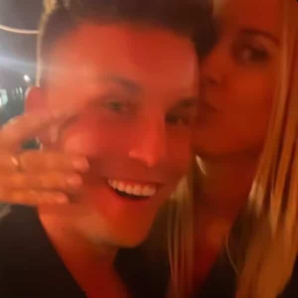 Josef Koudelka a Gabriela Wolfová na party v Karlových Varech. Foto: IG