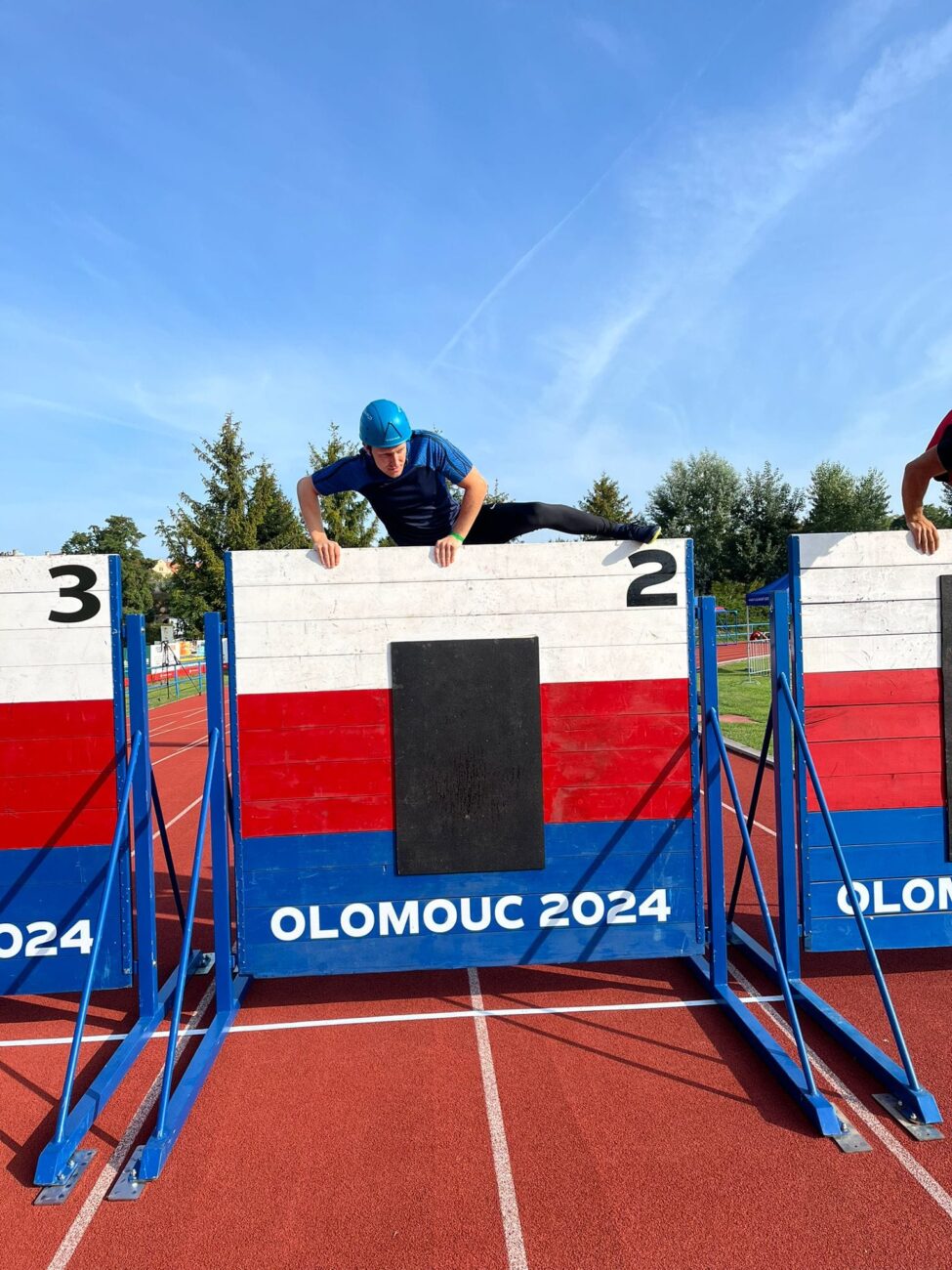 Mistrovství ČR v požárním sportu v Olomouci.