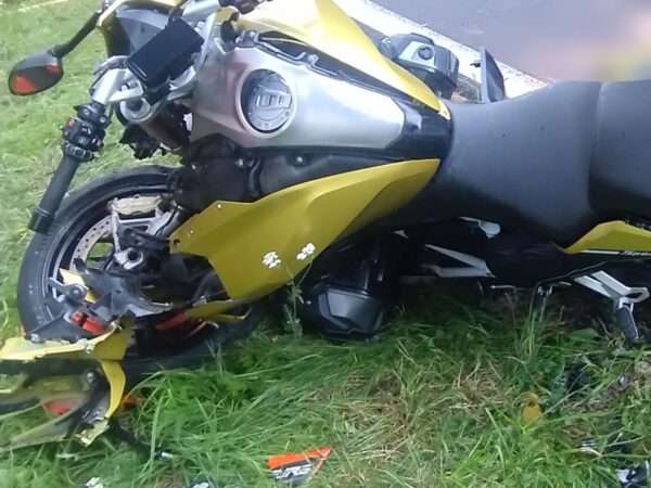 Nehoda motorek v Loučné pod Klínovcem. Foto: HZS