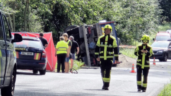 Tragická nehoda u Losiné na Plzeňsku. Foto: krimi-plzeň