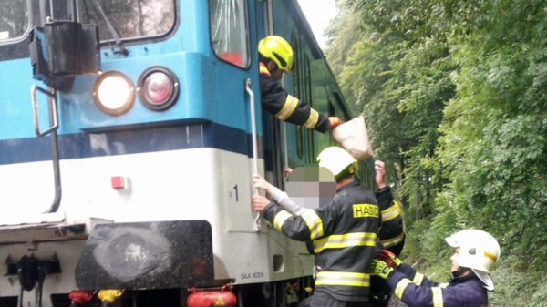 Hned několik vlaků zastavily popadané stromy na Královehradecku.