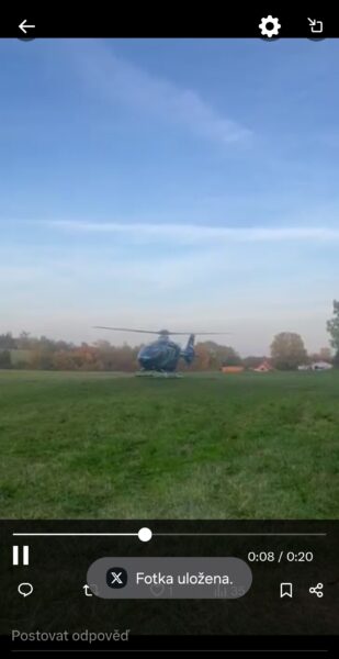 V obci Lhotka spadlo dítě do ohniště. Foto: Trans Hospital