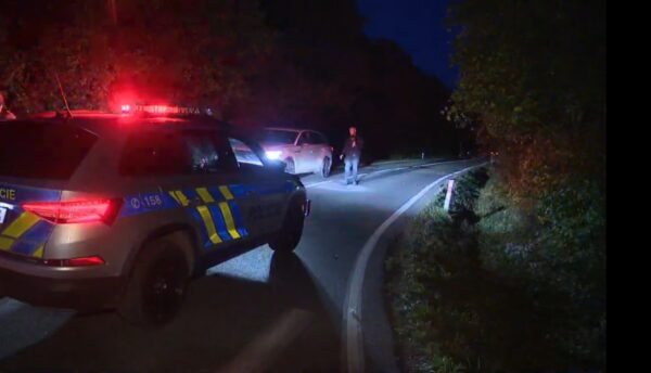 Tragická nedělní nehoda motorkáře a auta u Brna.