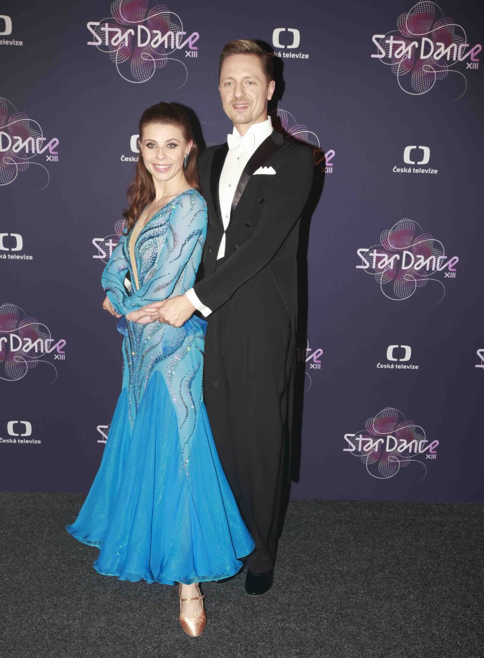 Ondřej Ruml a Andrea Třeštíková ve 2. díle StarDance 2024. Foto: ČT