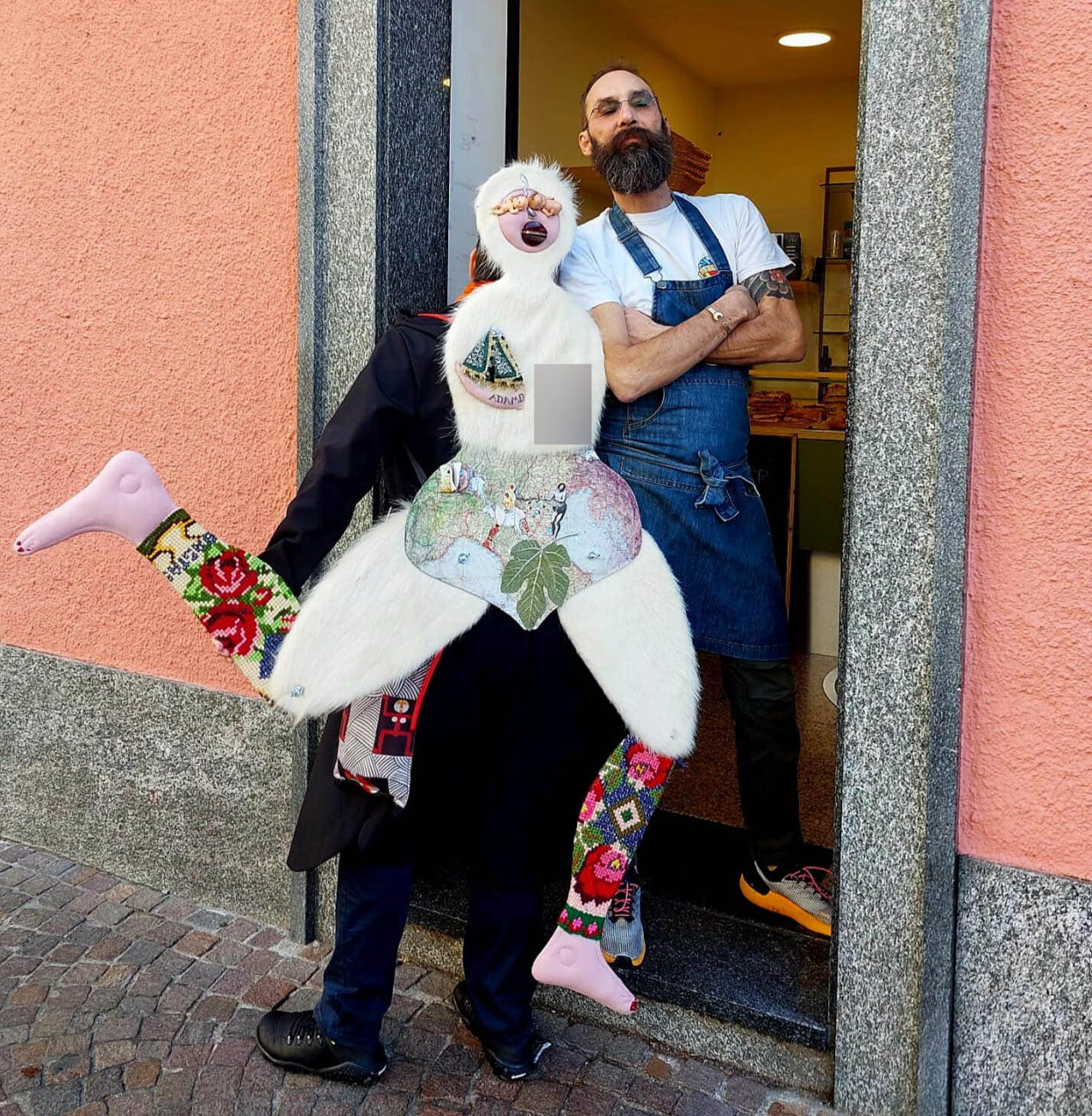 Umělkyně Olina Franco vyjela s paní Adamovou do Itálie. Foto: Olina Franco