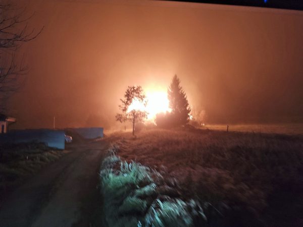 Tragický požár v Ostrově. Foto: HZS