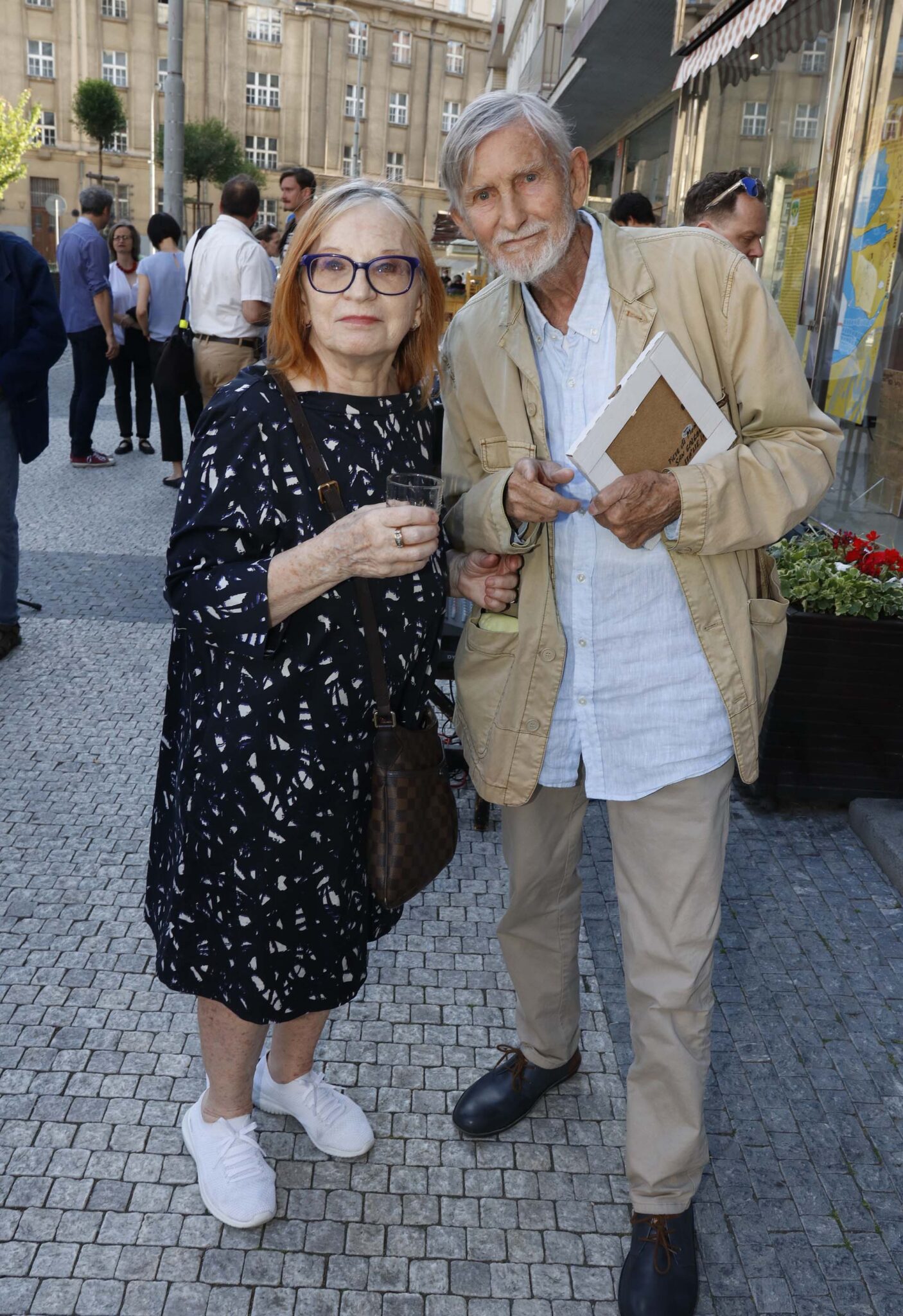 Jana Synková a její muž Jan Schmid. Foto: Nextfoto