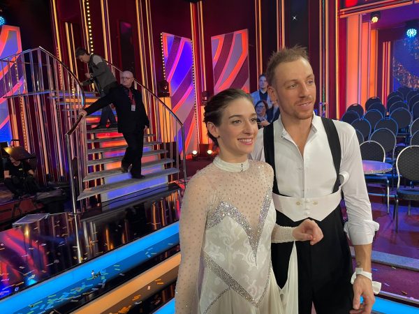 Stříbrní Marta Dancingerová a Martin Prágr. Foto: Nextfoto