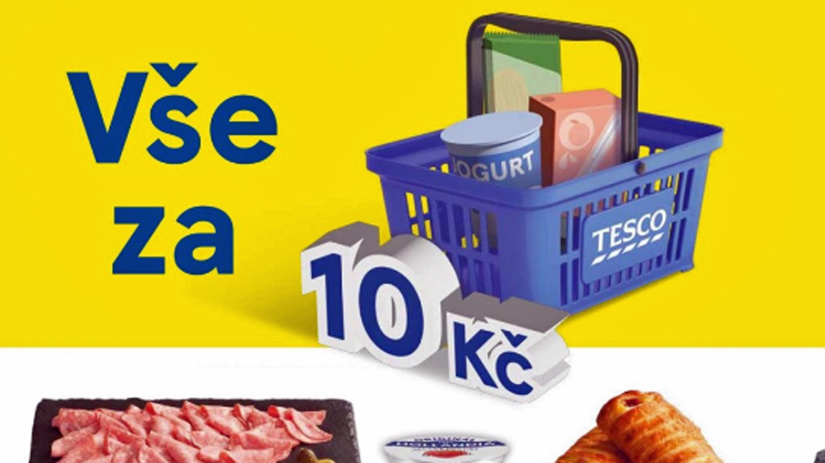 Akce v Tescu. Zdroj: Tesco