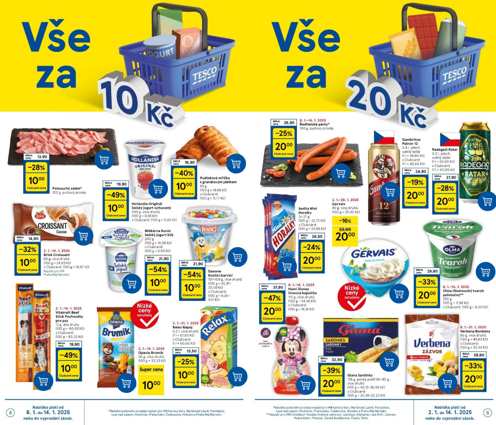 Akce v Tescu. Zdroj: Tesco