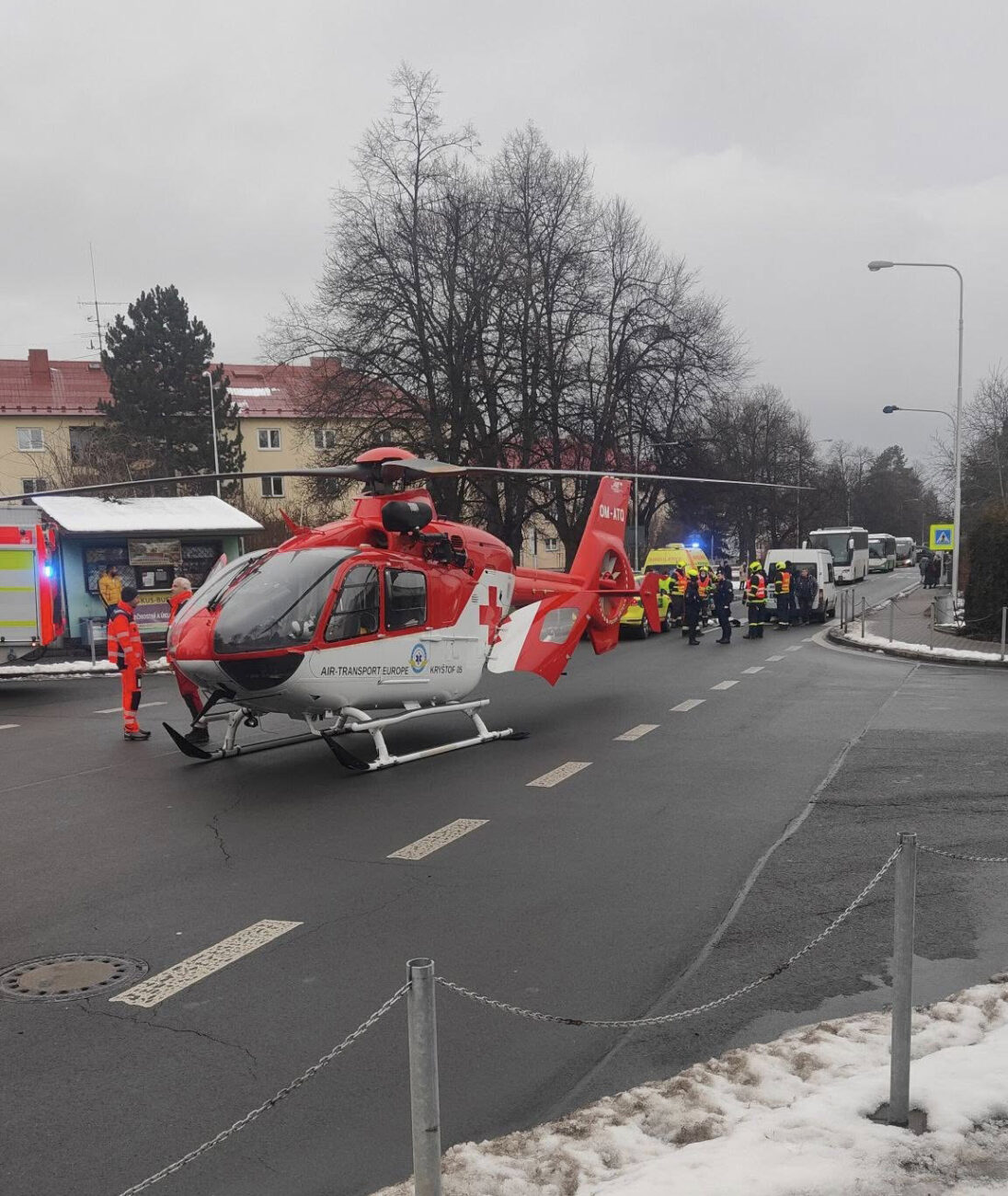 Dodávka ve Frýdku-Místku srazila školáka.