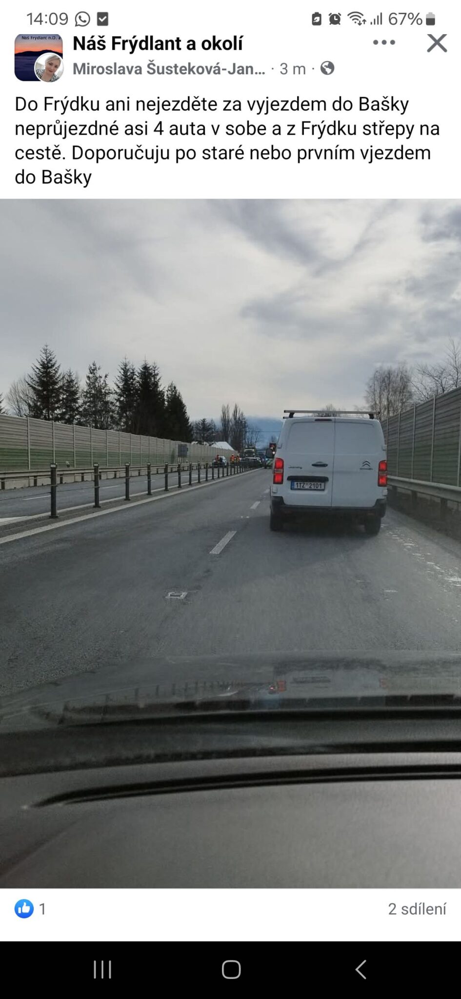 frydek nehoda chodec 2