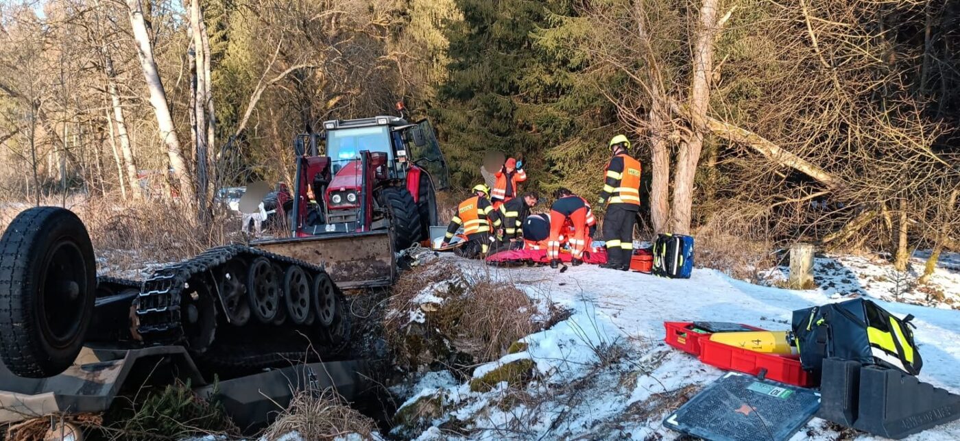 Tragická nehoda u Horního Dvořiště. Foto: HZS