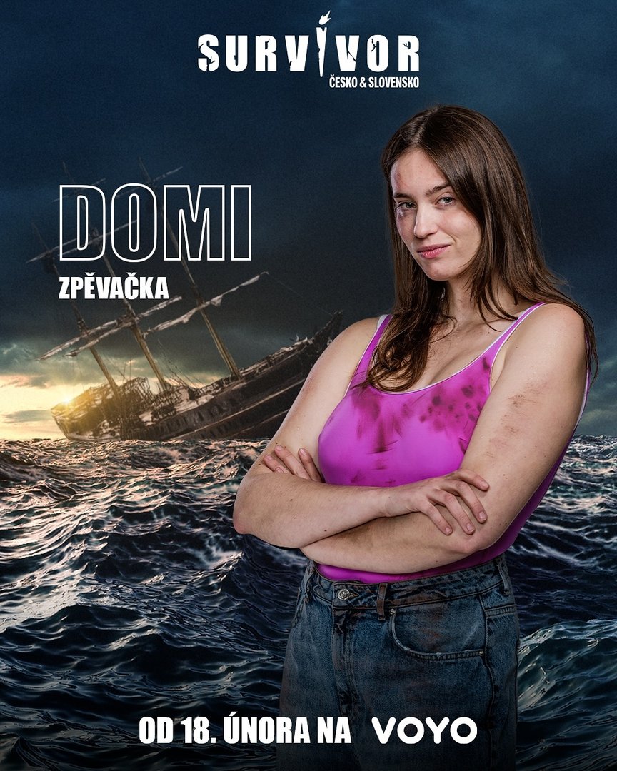 Dominika Hašková alias Domi. Zdroj: Nova