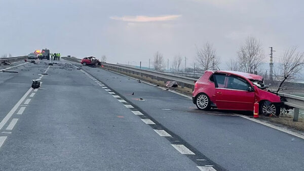 Tragická nehoda u Opavy. Foto: Policie ČR