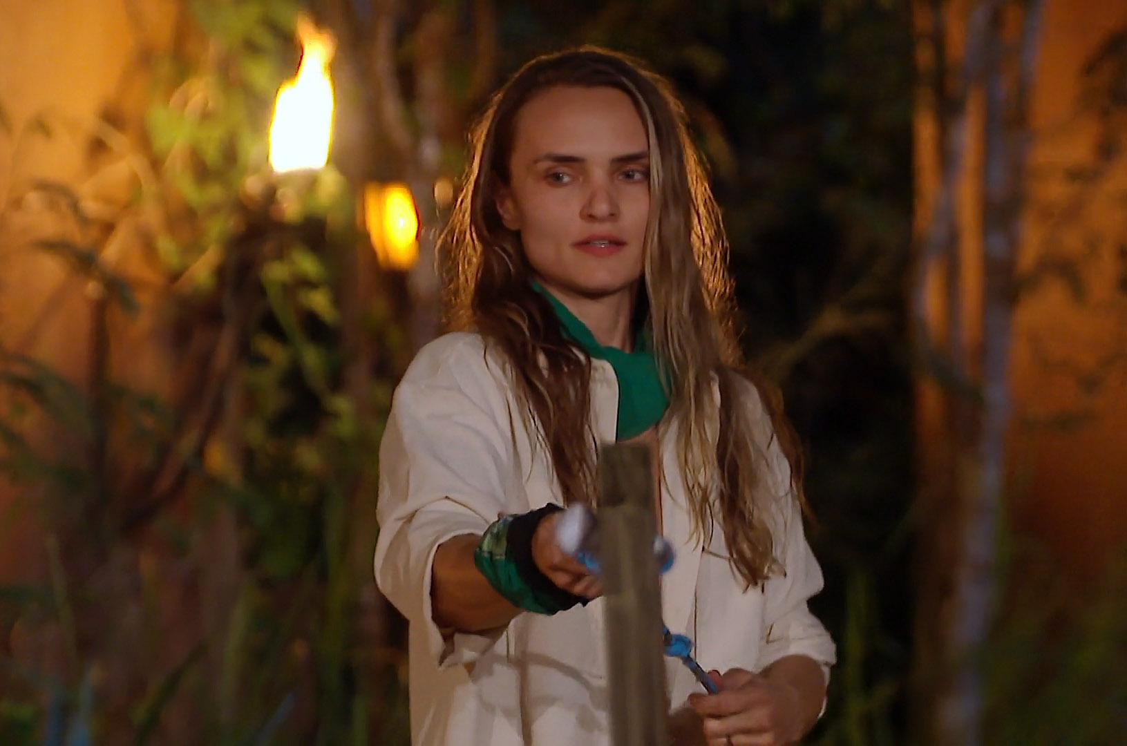 Survivor 2025 jako první opustila Denisa. Zdroj: Voyo