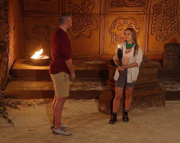 Survivor 2025 jako první opustila Denisa. Zdroj: Voyo