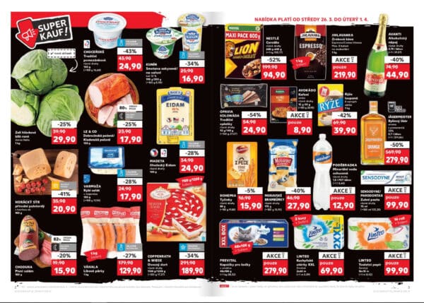 Leták Kaufland od 26. března 2025.