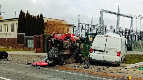 Tragická nehoda v Myjavě. Foto: PSR