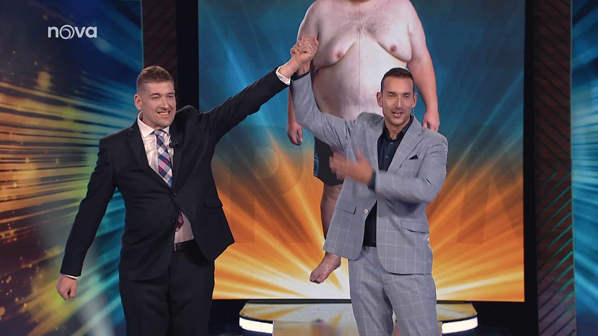 Extrémní proměny: Lukáš Skupin zhubl 119 kilogramů. Zdroj: Nova