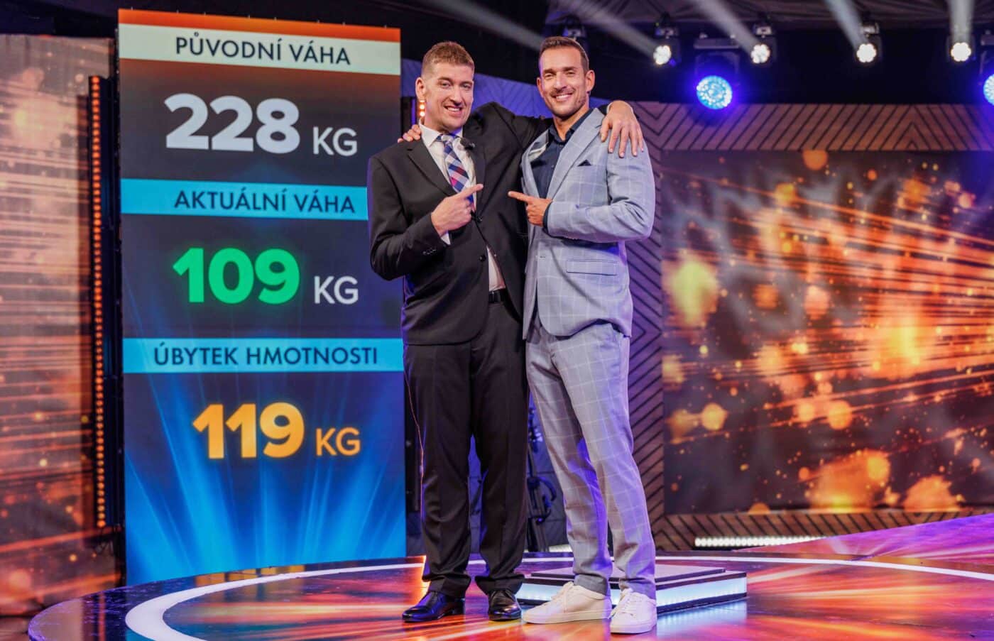 Lukáš Skupin zhubl závratných 119 kilogramů. Foto: Nova
