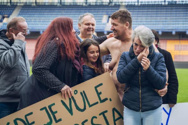 Hanka byla z Lukášova hubnutí nadšená. To ještě nevěděla, co jí čeká. Foto: Nova